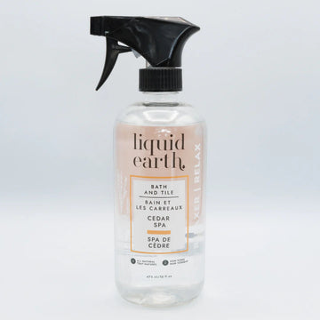 Liquid Earth - Natural Bath and Tile Cleaner Cedar Spa 473ml
